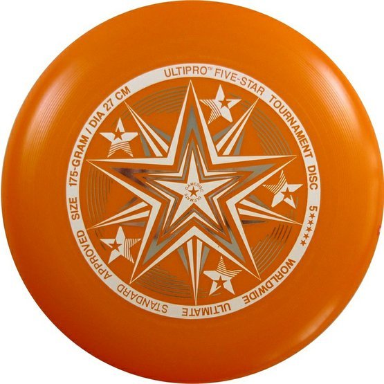 Frisbee UltiPro-FiveStar orange 01