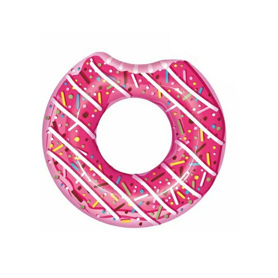 donut růžový