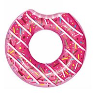 Nafukovací kruh - donut růžový