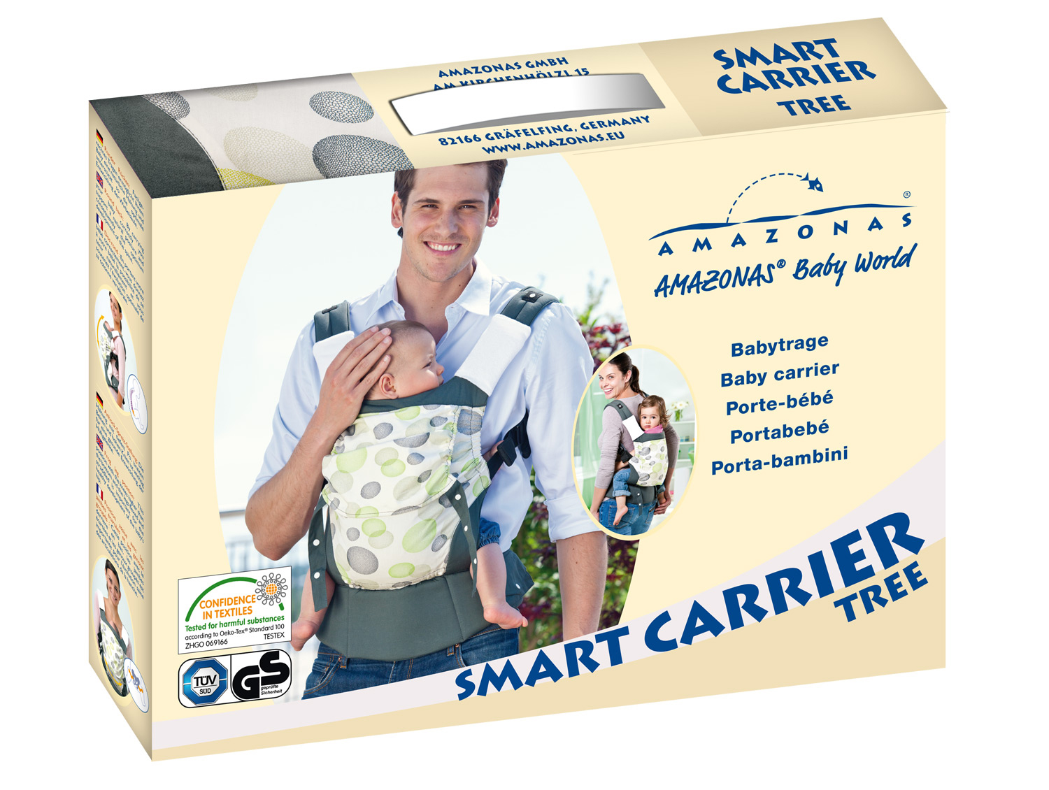 Porte bébé cheap smart carrier tree