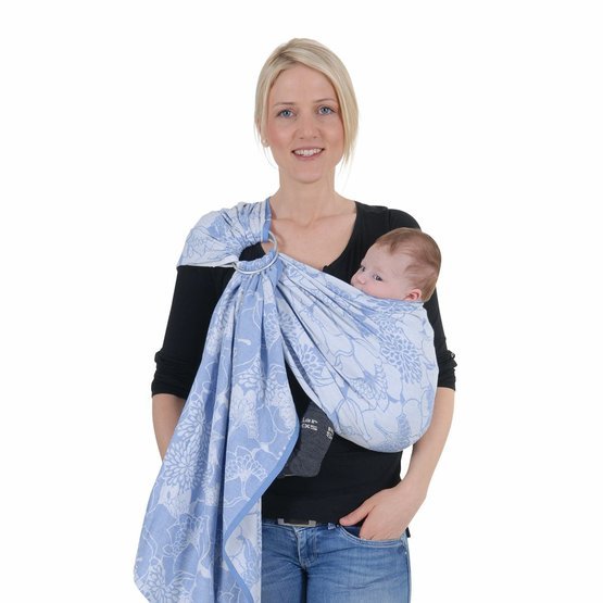 Šátek na nošení dětí Ring Sling Florenz blue