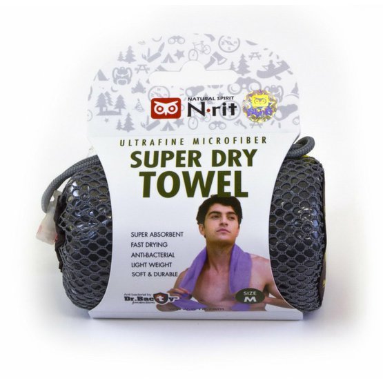 Rychleschnoucí osuška Super Dry šedá XL