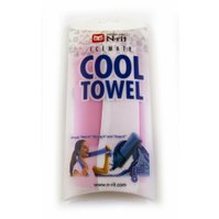 Chladící ručník Cool Twin bílá/růžová