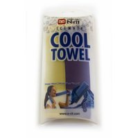 Chladící ručník Cool Twin fialová/žlutá