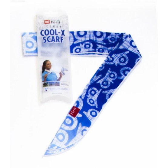 Chladící šátek Cool X modrá